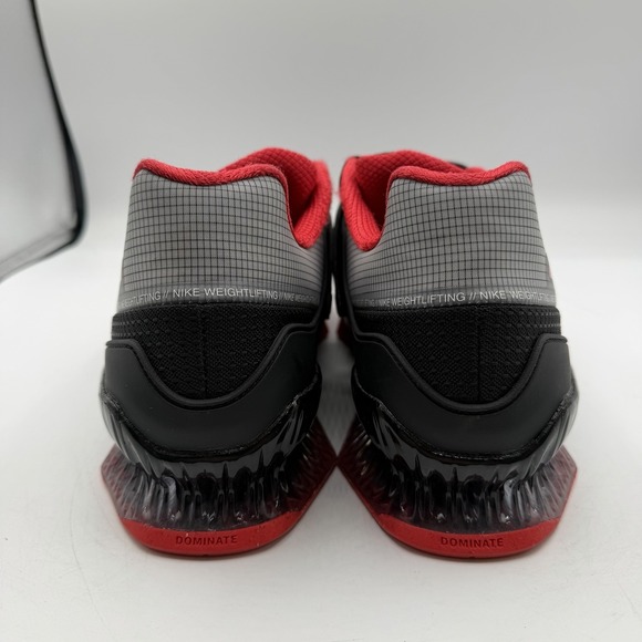 Nike Romaleos 4 Weightlifting Shoes Men\'s Size 8.5 Black Red CD3463-003 main image 7